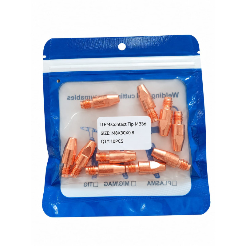 Tube Contact M8  Sachet de 10